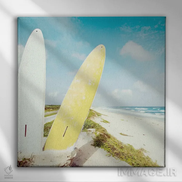 تابلو ساحل پونتا مورِنا اثر دانیتا دلیمنت - نمای روبهرو روی دیوار