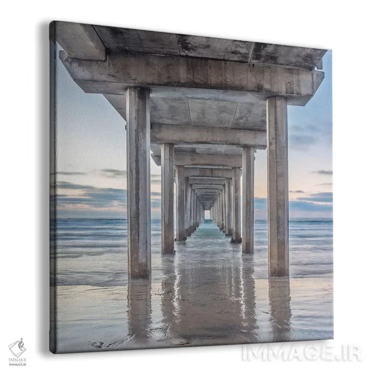 تابلو اسکریپس پیر (اسکله اسکریپس) اثر دانیتا دلیمنت - نمای پرسپکتیو محصول