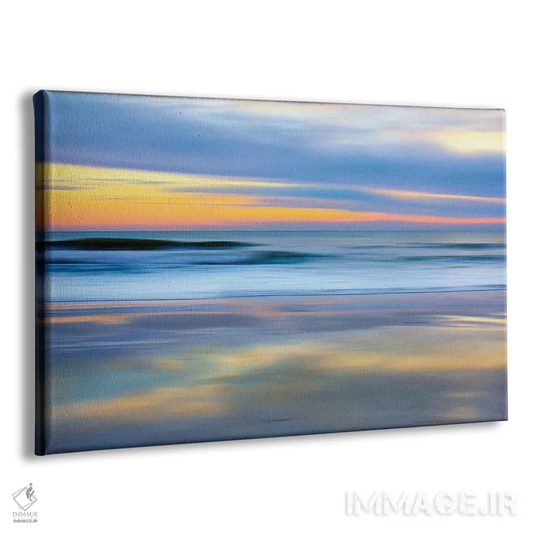 تابلو غروب پاستلی اثر دانیتا دلیمنت - نمای پرسپکتیو محصول