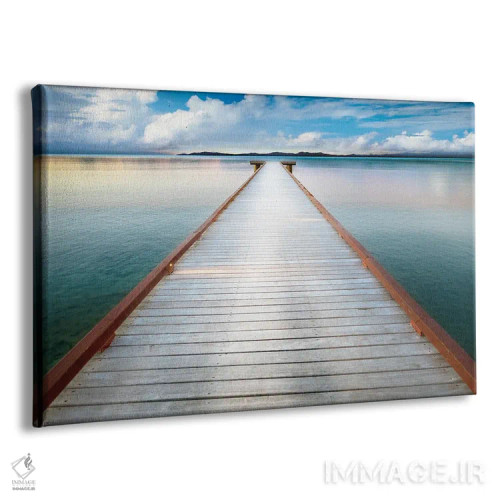 تابلو اسکله نمای بلند اثر دانیتا دلیمنت - نمای پرسپکتیو محصول