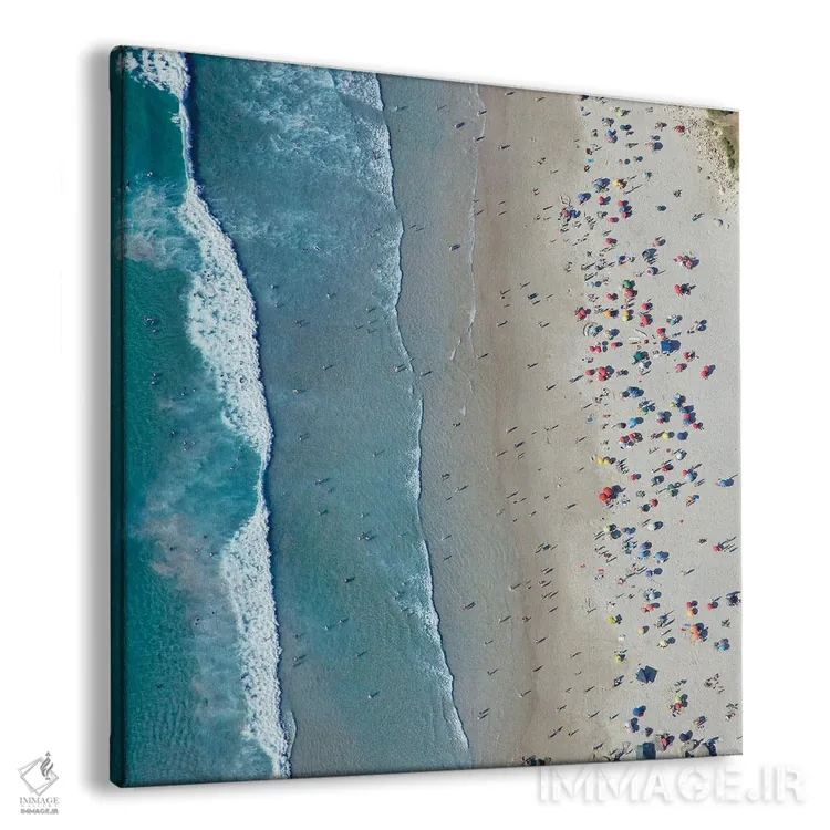 تابلو ساحل از نمای هوایی اثر دانیتا دلیمنت - نمای پرسپکتیو محصول