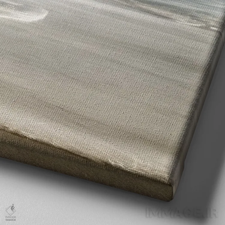 تابلو ماسههای نجواگر اثر دانیتا دلیمنت - نمای نزدیک بافت بوم