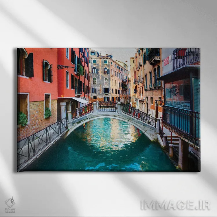 تابلو کانال ونیز اثر دانیتا دلیمنت - نمای روبهرو روی دیوار