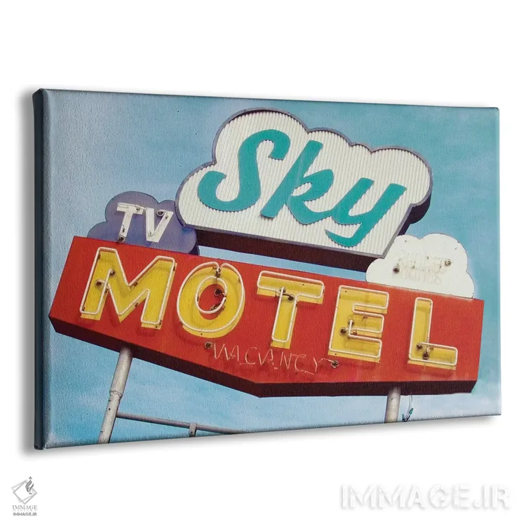 تابلو موتل آسمانی اثر دانیتا دلیمنت - نمای پرسپکتیو محصول
