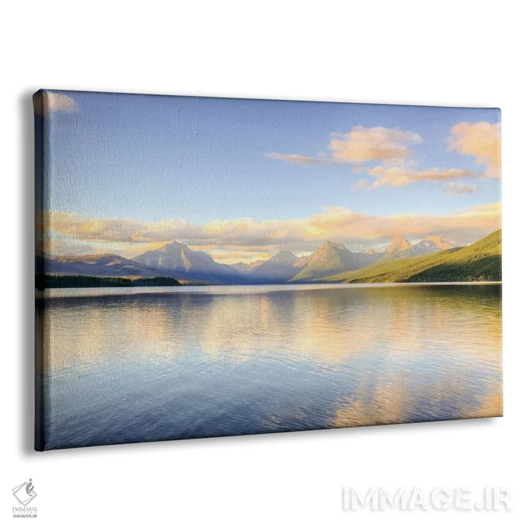 تابلو دریاچه مکدونالد اثر دانیتا دلیمنت - نمای پرسپکتیو محصول