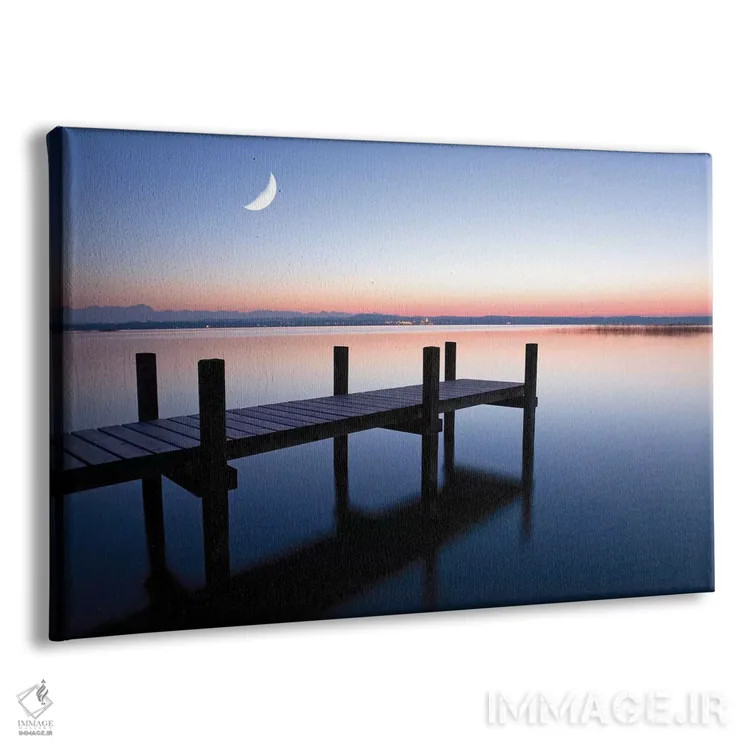 تابلو ساعت جادویی (نور عکاسی) اثر دانیتا دلیمنت - نمای پرسپکتیو محصول