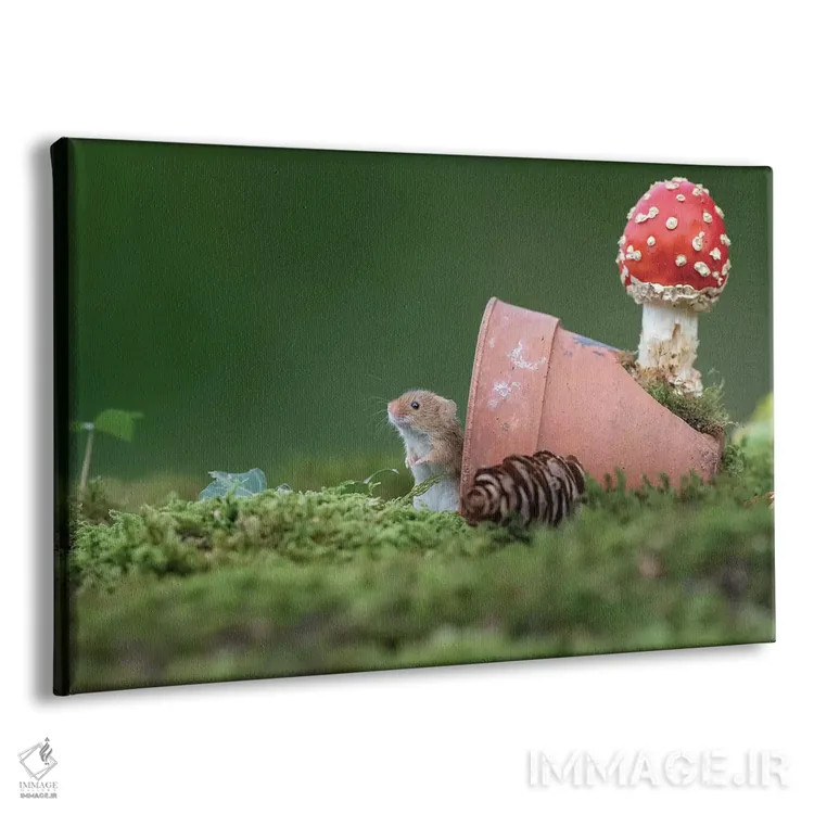 تابلو منتظر مهمانها اثر باور میسون - نمای پرسپکتیو محصول