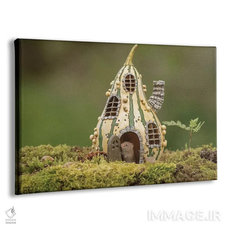 تابلو صبح بهخیر دنیا اثر باور میسون - نمای پرسپکتیو محصول