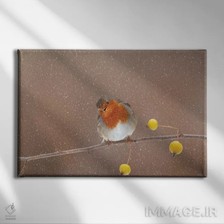 تابلو اشارهٔ شیطنتآمیز اثر باور میسون - نمای روبهرو روی دیوار