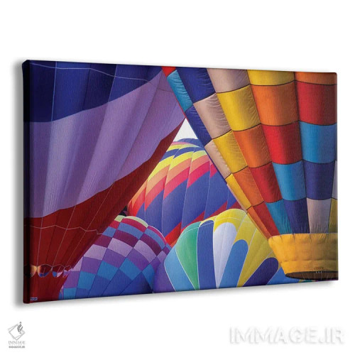 تابلو انفجار رنگ اثر دنیس فراتس - نمای پرسپکتیو محصول