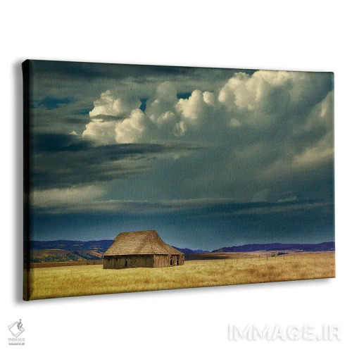 تابلو انبار دورافتاده اثر دنیس فراتس - نمای پرسپکتیو محصول