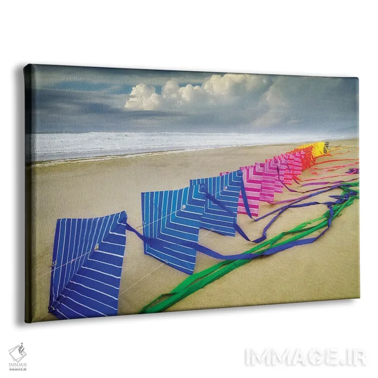 تابلو بادبادک ساحلی اثر دنیس فراتس - نمای پرسپکتیو محصول