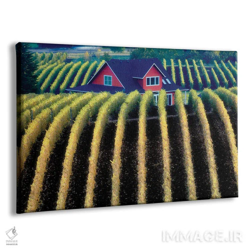 تابلو تاکستان پاییزی اثر دنیس فراتس - نمای پرسپکتیو محصول