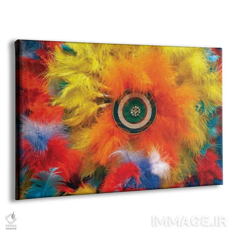 تابلو سردست بومیان آمریکا اثر دنیس فراتس - نمای پرسپکتیو محصول