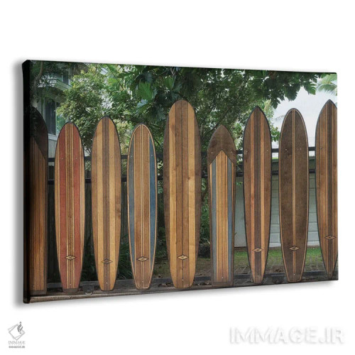 تابلو حصار با تخته موجسواری IV اثر دنیس فراتس - نمای پرسپکتیو محصول