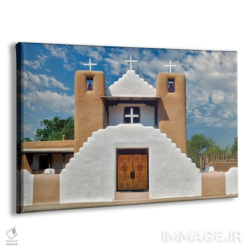 تابلو کلیسای تاوس اثر دنیس فراتس - نمای پرسپکتیو محصول