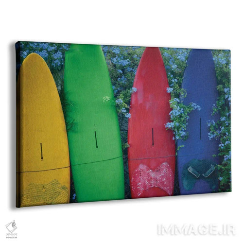 تابلو حصار با تخته موجسواری VII اثر دنیس فراتس - نمای پرسپکتیو محصول