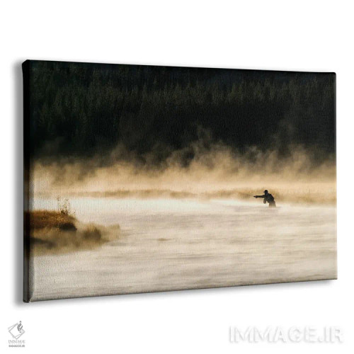 تابلو اولین پرتاب ماهیگیری صبحگاهی اثر دنیس فراتس - نمای پرسپکتیو محصول