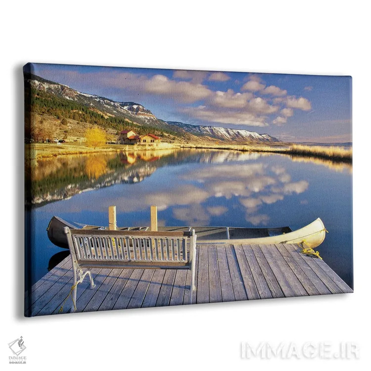 تابلو صبح آرام اثر دنیس فراتس - نمای پرسپکتیو محصول