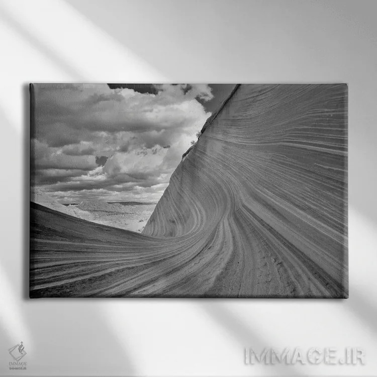 تابلو موج اثر دنیس فراتس - نمای روبهرو روی دیوار