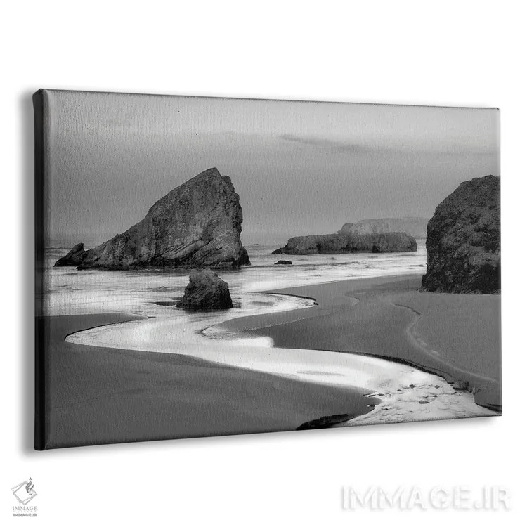 تابلو جویبار به سوی اقیانوس II اثر دنیس فراتس - نمای پرسپکتیو محصول