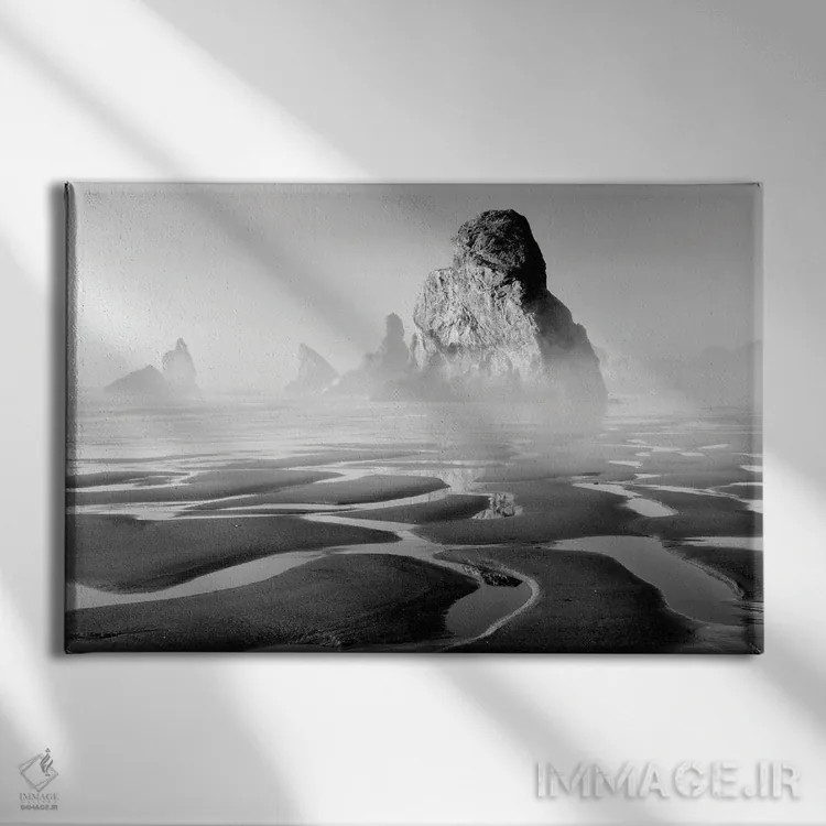 تابلو جزر اثر دنیس فراتس - نمای روبهرو روی دیوار