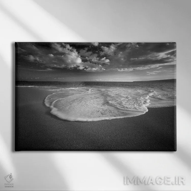 تابلو موج گرد ۳ اثر دنیس فراتس - نمای روبهرو روی دیوار