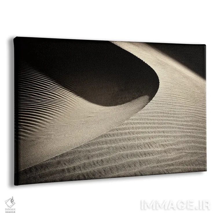تابلو نور تپههای شنی اثر دنیس فراتس - نمای پرسپکتیو محصول