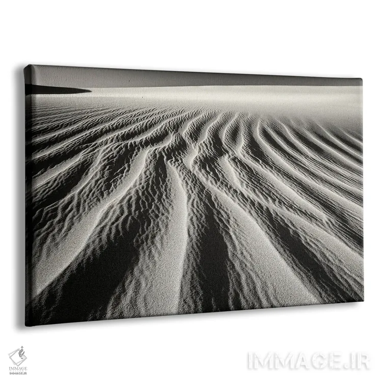 تابلو نقشهای تپه شنی اثر دنیس فراتس - نمای پرسپکتیو محصول