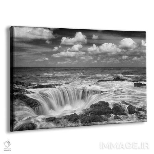 تابلو تونل گدازهٔ اقیانوس اثر دنیس فراتس - نمای پرسپکتیو محصول