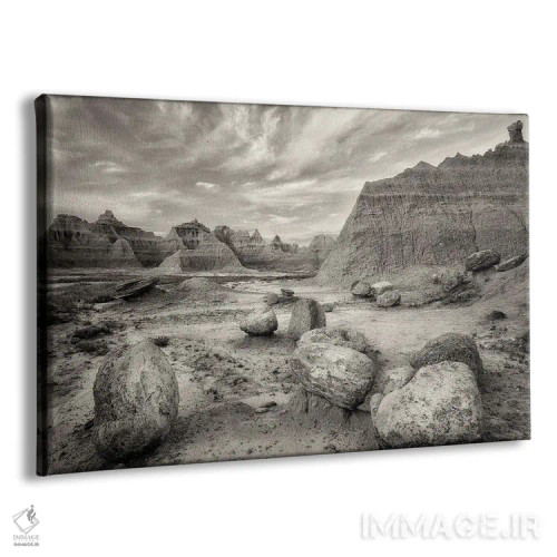 تابلو اراضی بایر ۳ اثر دنیس فراتس - نمای پرسپکتیو محصول