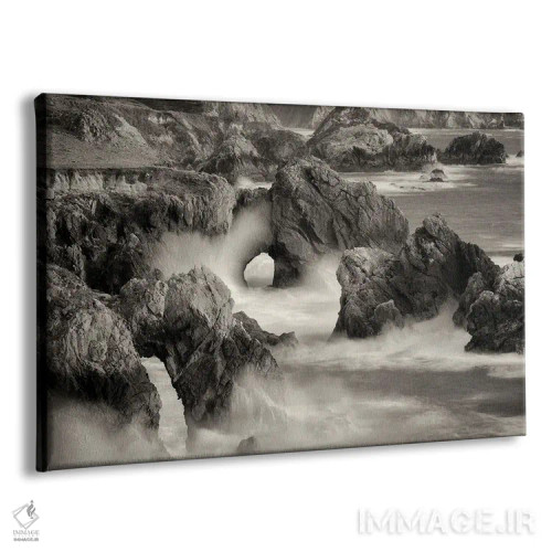 تابلو ساحل قوسیشکل اثر دنیس فراتس - نمای پرسپکتیو محصول