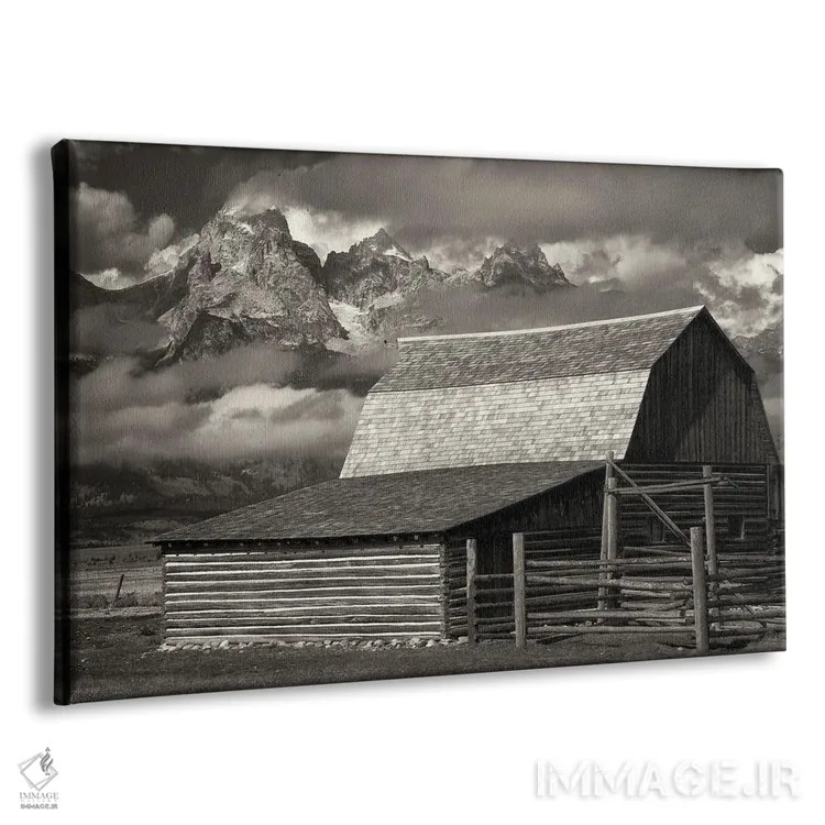 تابلو انبار تتون ۲ اثر دنیس فراتس - نمای پرسپکتیو محصول