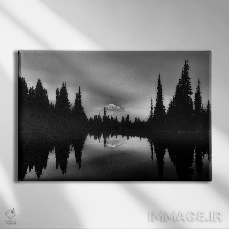 تابلو طلوع آرام اثر دنیس فراتس - نمای روبهرو روی دیوار