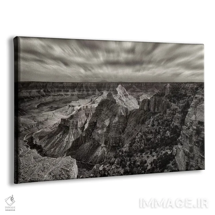تابلو ابرهای گراند کانیون اثر دنیس فراتس - نمای پرسپکتیو محصول