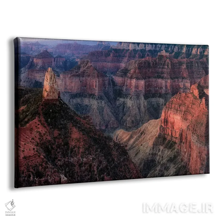 تابلو ساختار گراند کانیون ۱ اثر دنیس فراتس - نمای پرسپکتیو محصول