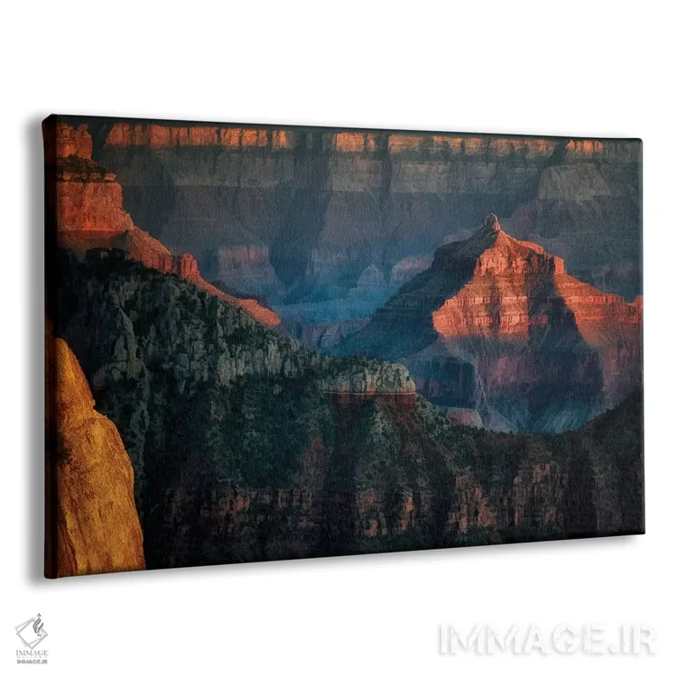 تابلو منار گرند کنیون اثر دنیس فراتس - نمای پرسپکتیو محصول
