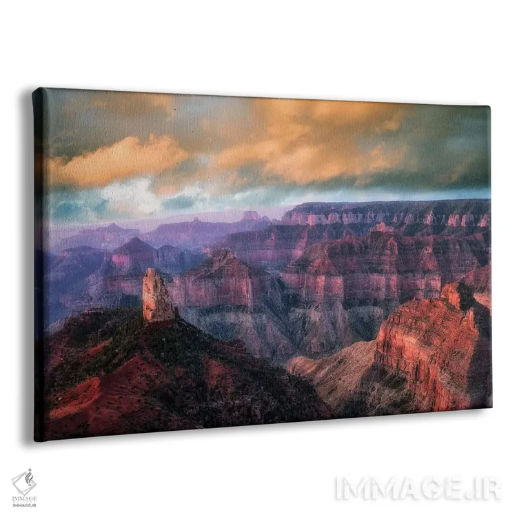 تابلو غروب گرند کنیون چهار اثر دنیس فراتس - نمای پرسپکتیو محصول