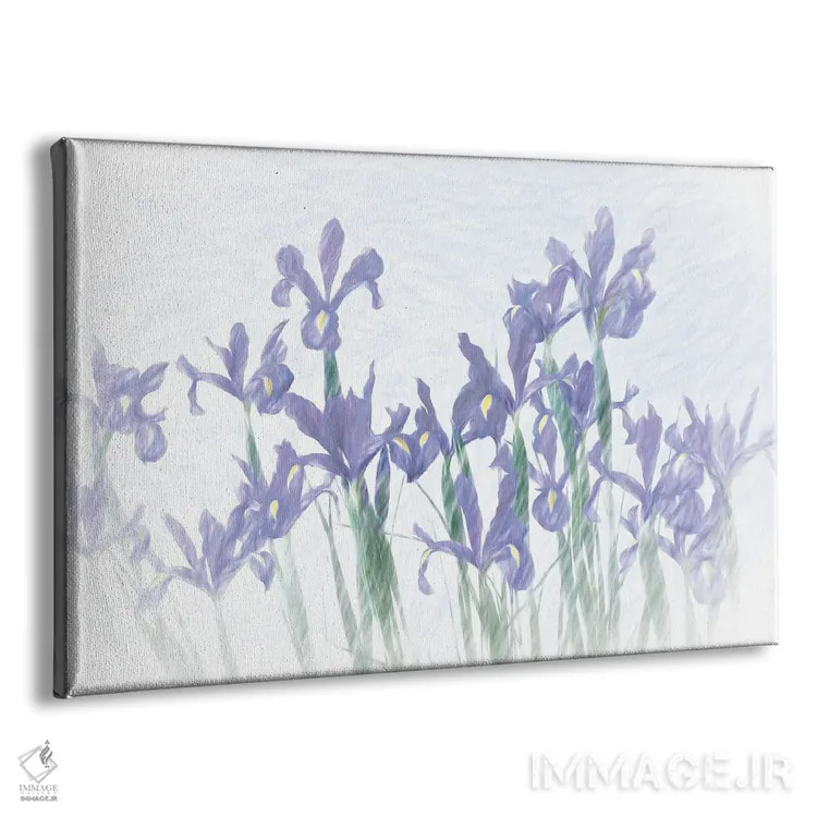 تابلو گروه زنبق دو اثر دنیس فراتس - نمای پرسپکتیو محصول