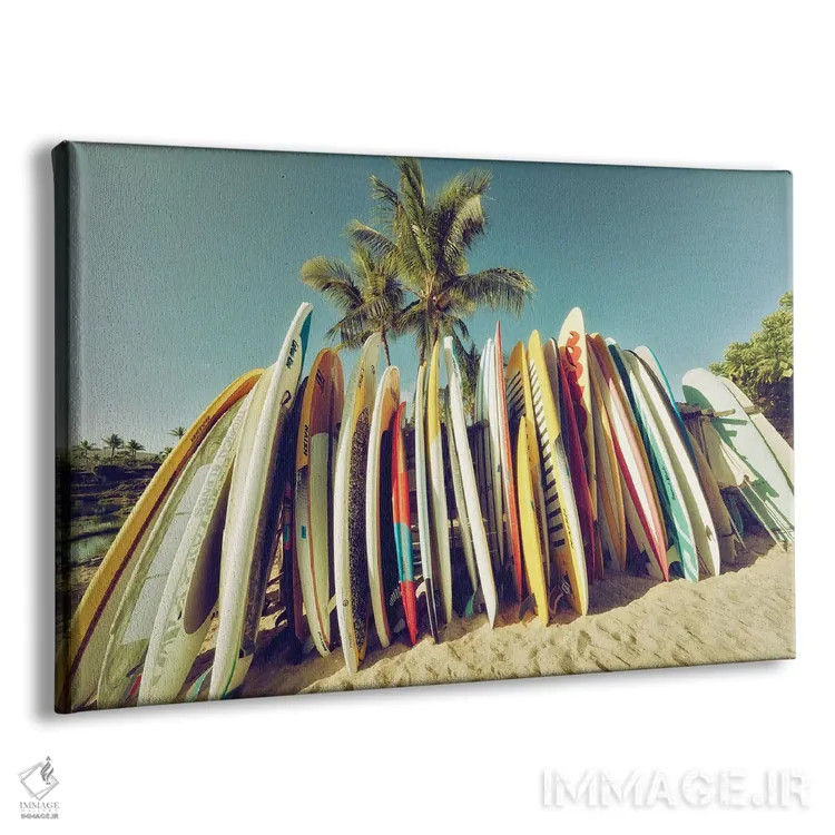 تابلو تختهموجسواریهای نوستالژیک ۳ اثر دنیس فراتس - نمای پرسپکتیو محصول