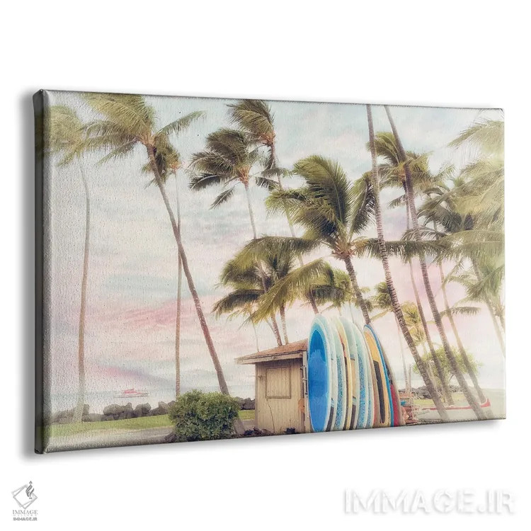 تابلو تختهموجسواریهای نوستالژیک ۲ اثر دنیس فراتس - نمای پرسپکتیو محصول