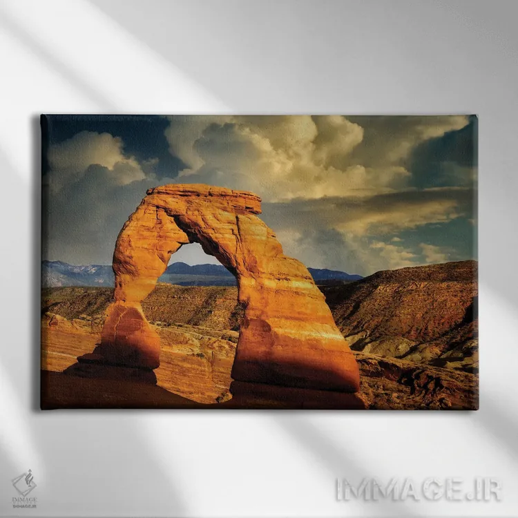 تابلو طاق لطیف (پارک ملی) اثر دنیس فراتس - نمای روبهرو روی دیوار