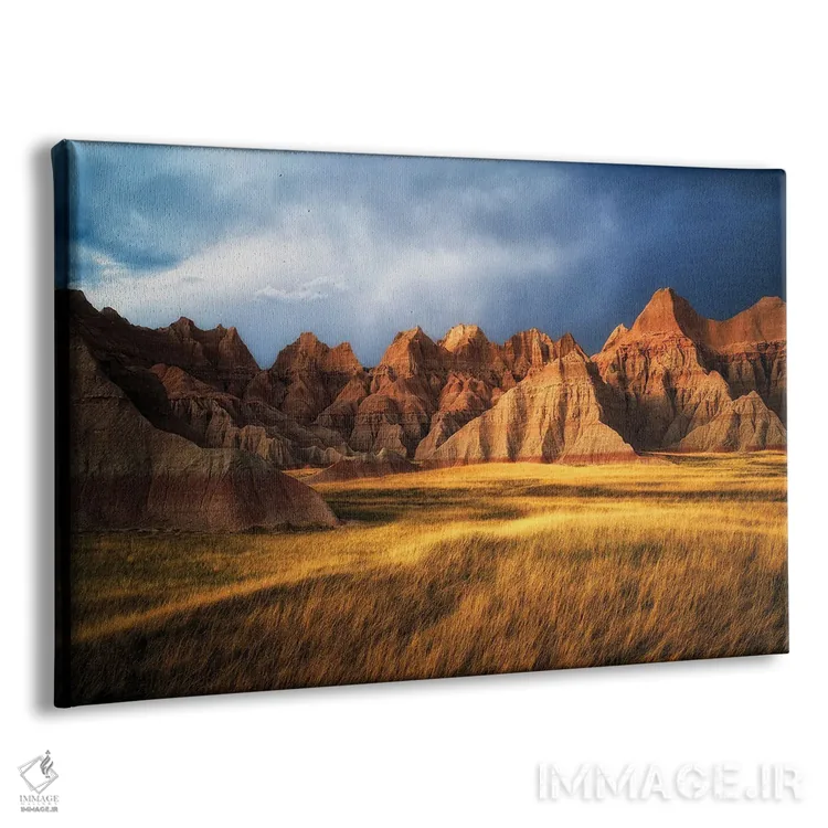 تابلو طلوع سرزمینهای بایر ۲ اثر دنیس فراتس - نمای پرسپکتیو محصول