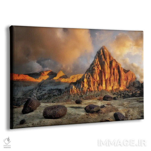 تابلو قله کویری اثر دنیس فراتس - نمای پرسپکتیو محصول