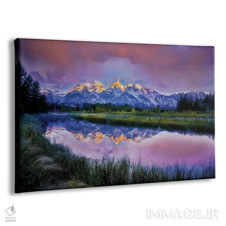 تابلو بازتاب طلوع تتون اثر دنیس فراتس - نمای پرسپکتیو محصول