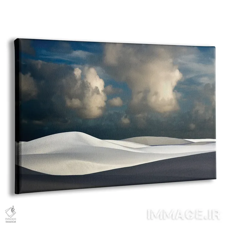 تابلو شنهای سفید III اثر دنیس فراتس - نمای پرسپکتیو محصول