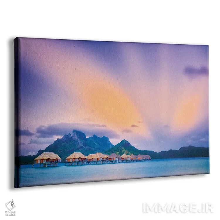 تابلو بورا بورا II اثر دنیس فراتس - نمای پرسپکتیو محصول