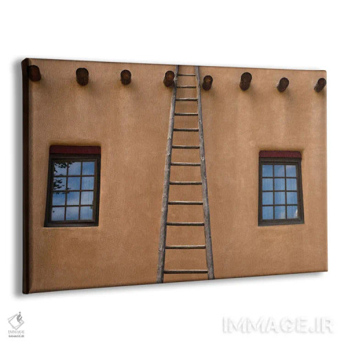 تابلو نردبان خشتی اثر دنیس فراتس - نمای پرسپکتیو محصول