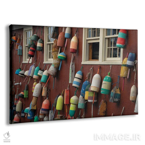 تابلو شناورهای ماهیگیری اثر دنیس فراتس - نمای پرسپکتیو محصول