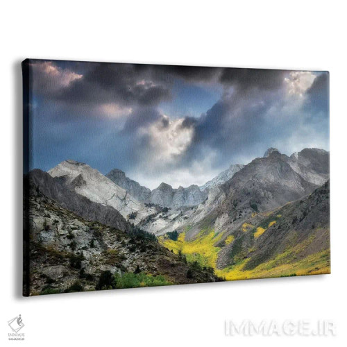 تابلو جریان پاییزی II اثر دنیس فراتس - نمای پرسپکتیو محصول